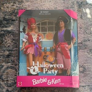 BARBIE AND KEN HALLOWEEN PARTY GIFTSET - 1998 - TARGET SPECIAL EDITION